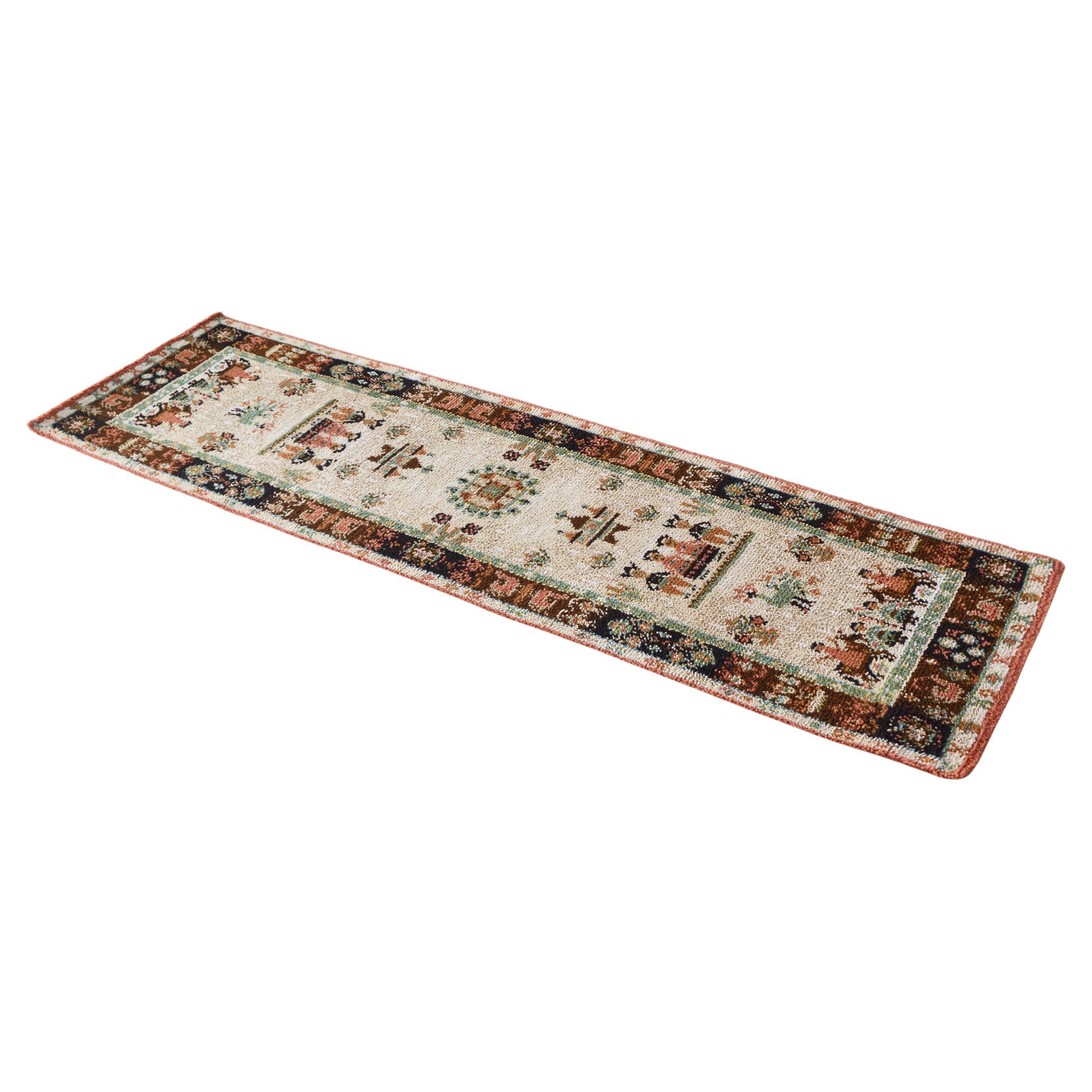 Tapis de course Mountain Life d'E Ege Axminster, série Country du Danemark en vente