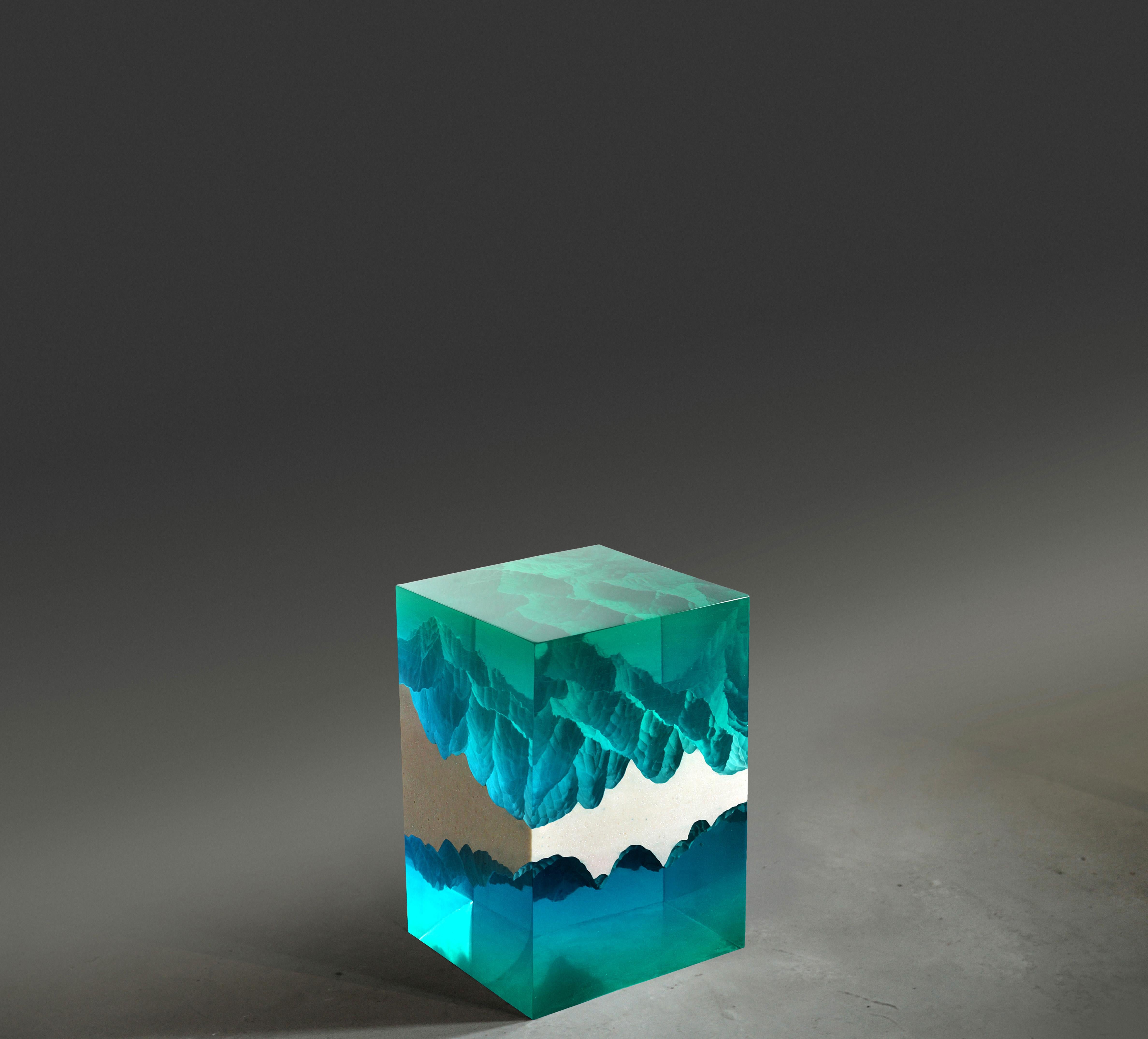 Moulage Tabouret Design/One sculptural d'Eduard Locota en vente