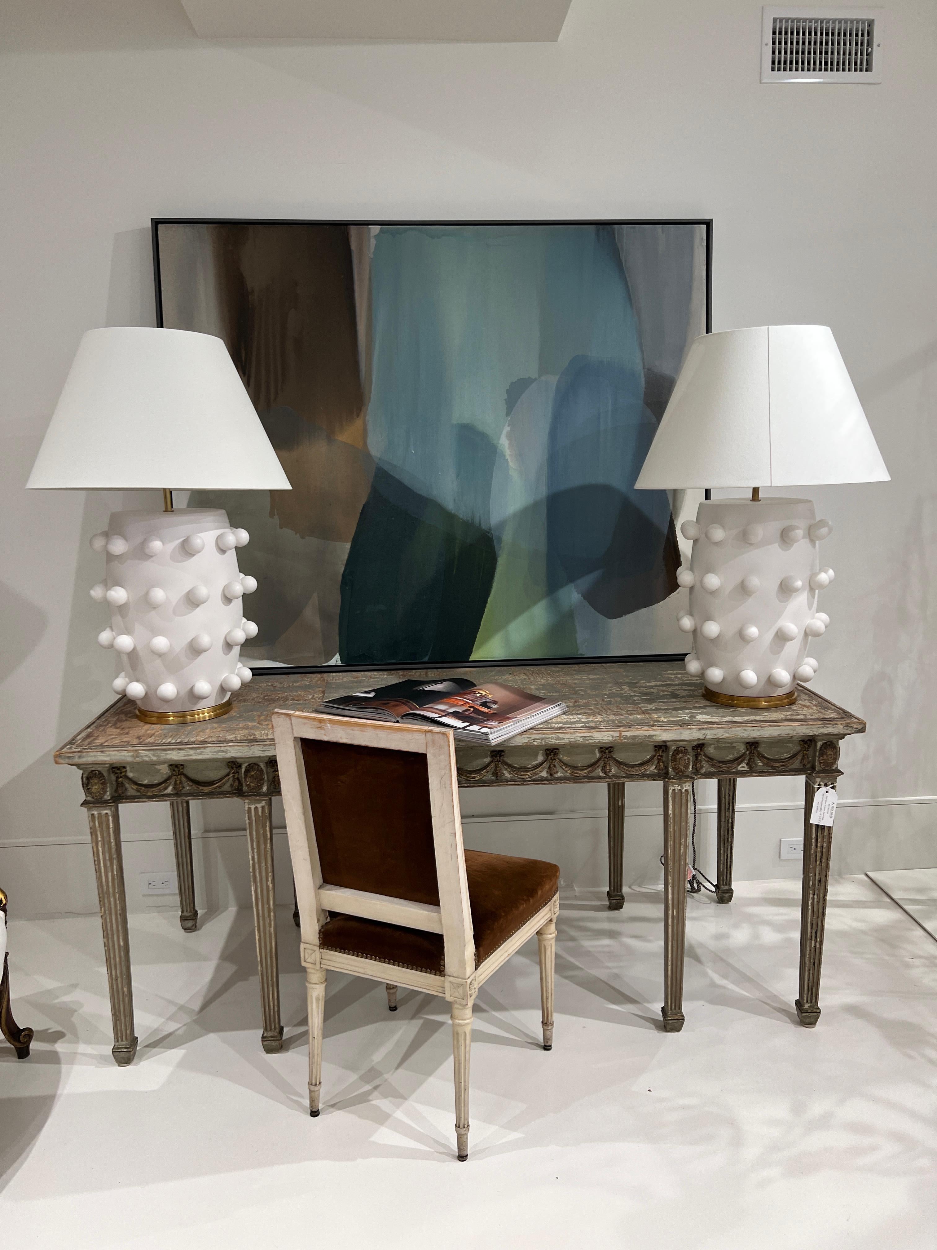 Lynn Sanders 
Mountain Waters, 2022 
Synthetic Polymers, mixed media 
50 x 62 x 2 in.