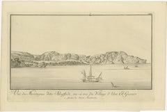 Mountains of Abyssode opposite Umm el Gusur – Nile View, c.1755
