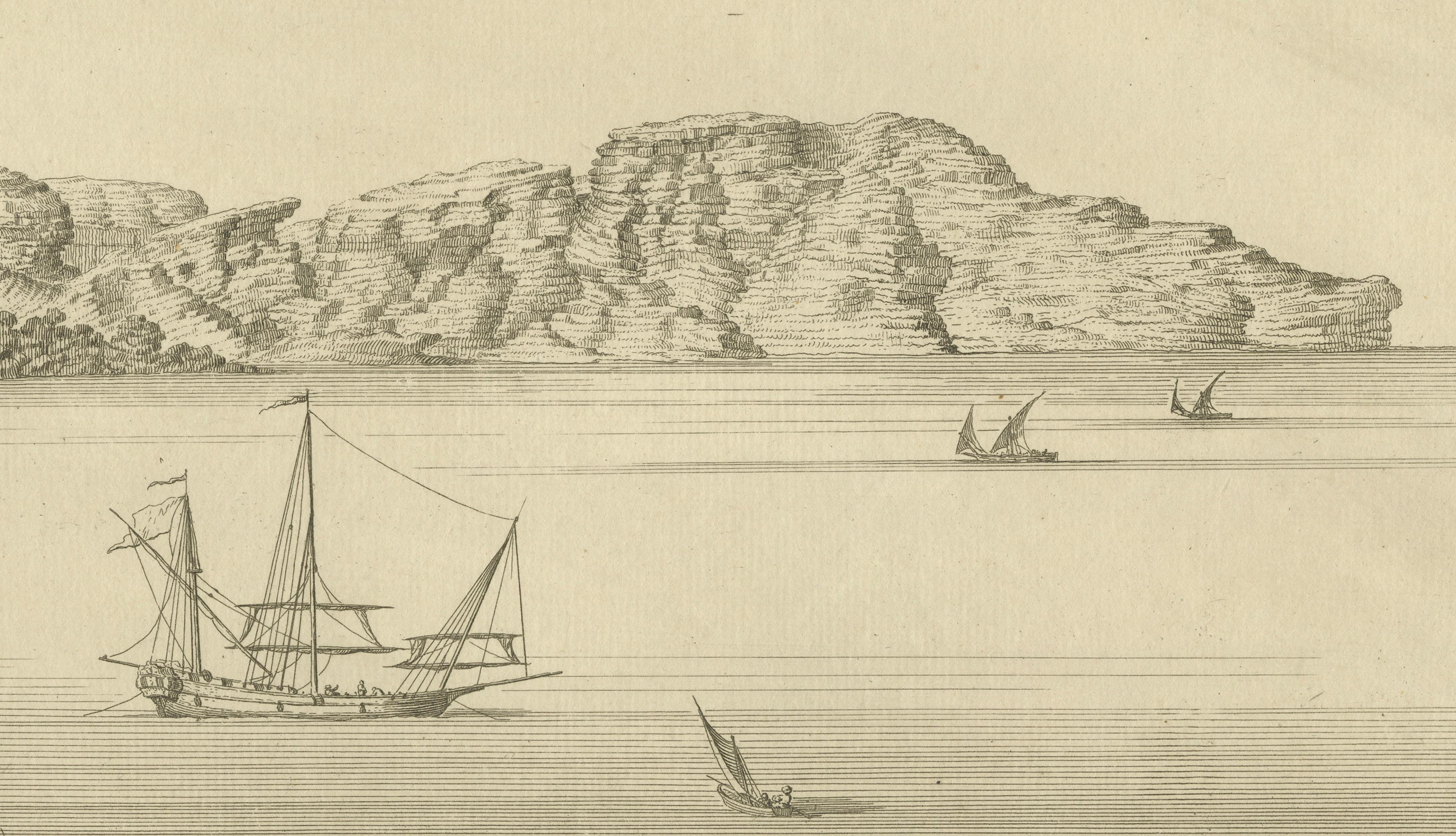 Mountains of Abyssode opposite Umm el Gusur – Nile View, c.1755