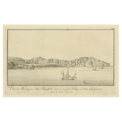 Montagne di Abyssode di fronte a Umm el Gusur - Vista dal Nilo, 1755 ca.
