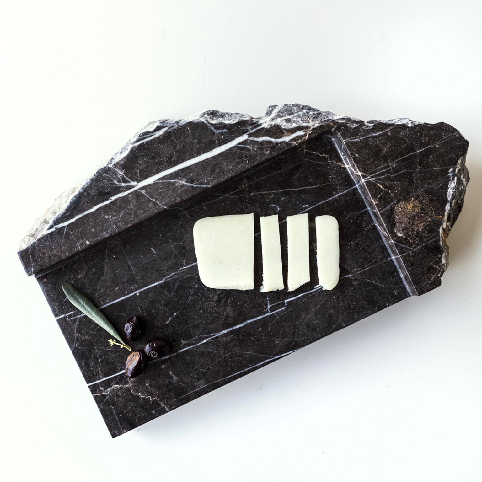 Mountainscapes Black Marble Tray 2