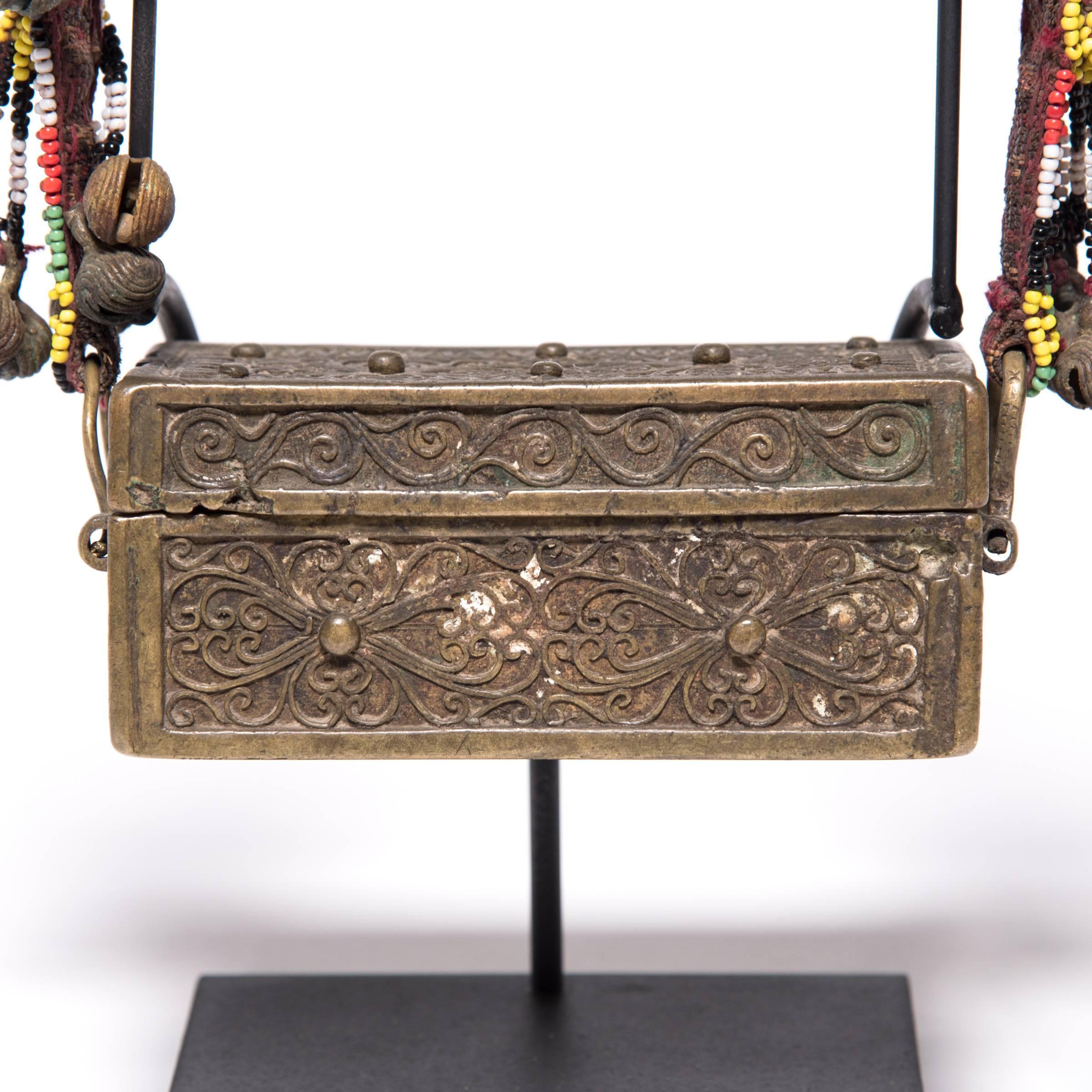 Mounted 19th Century Filipino Betel Box In Good Condition In Chicago, IL