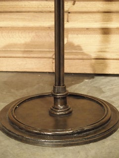 Mounted Cast Stone Horse Head on Iron Base