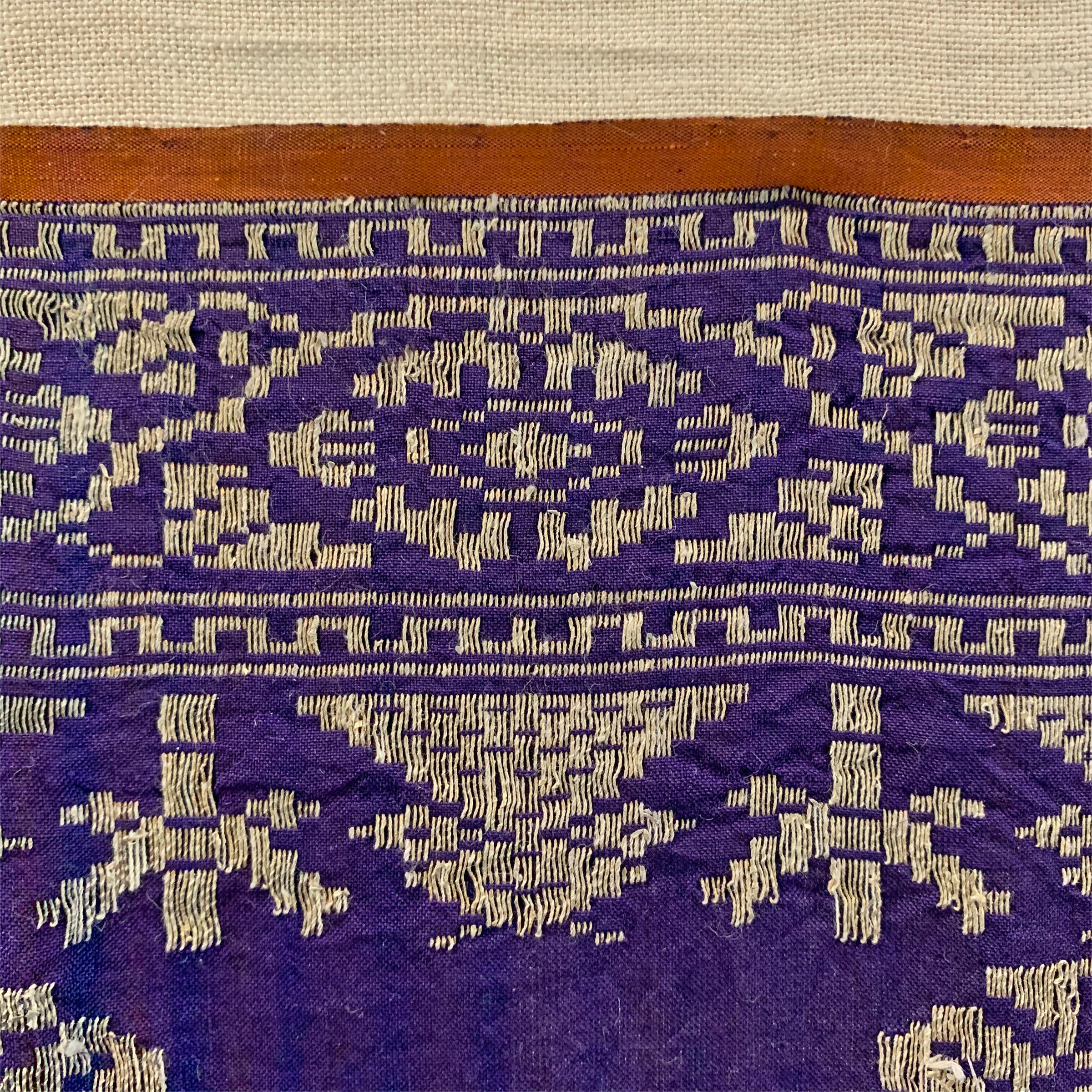 Mounted Early 20th Century Indonesian Textile 2