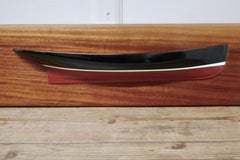 Mounted Half Block Boat, Ship Builders/Owner’s Model