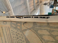 Mounted "Kumiseva" Textile by Katsuji Wakisaka for Marimekko, Finland, 1971