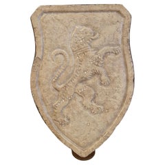 Mounted Marble Coat of Arms