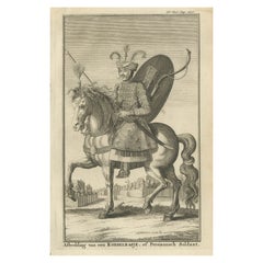 Berittener persischer Soldat - Safawidische Militärtracht, um 1730