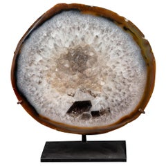 Mounted Polished Geode