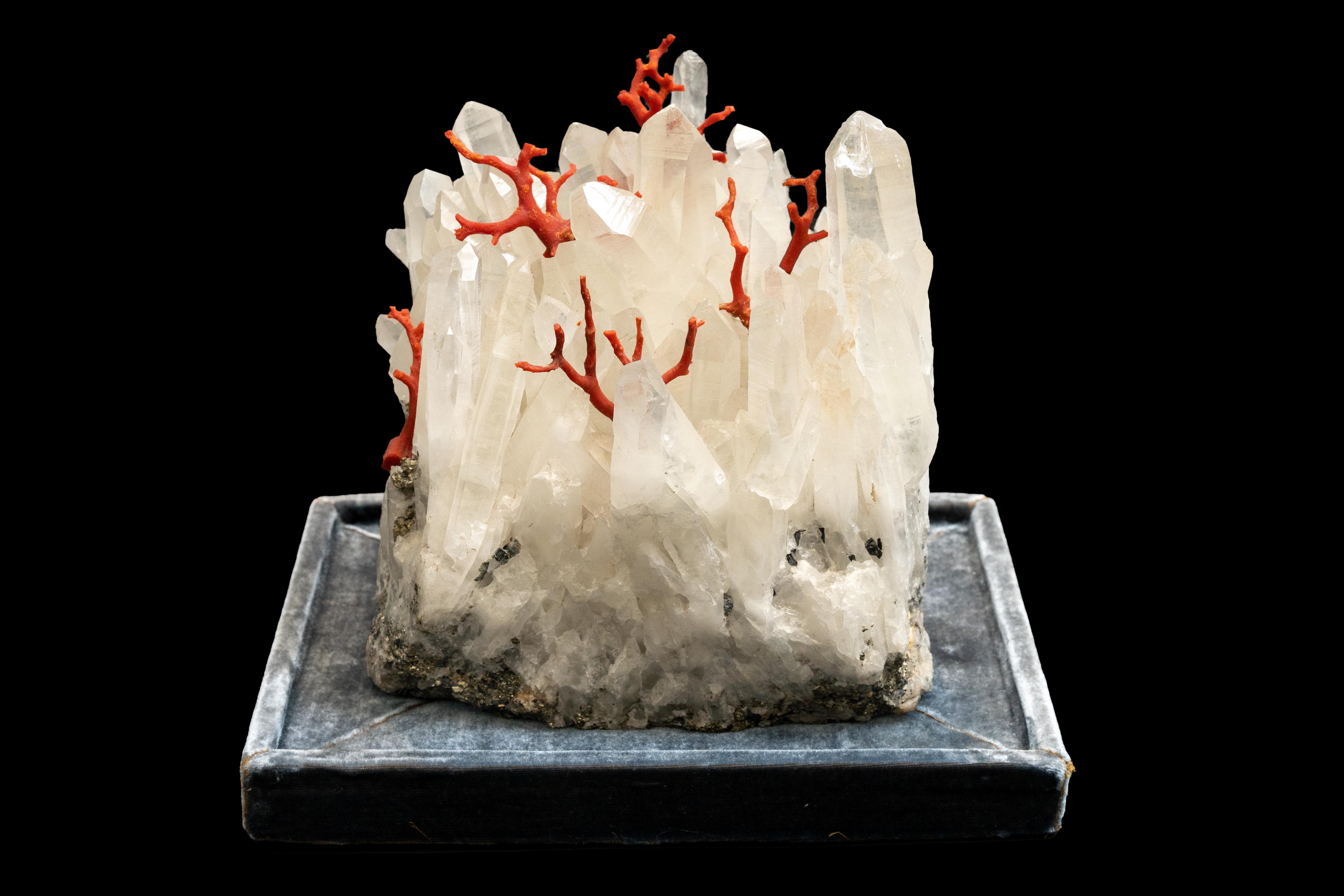 Modern Mounted Rock Crystal Creation