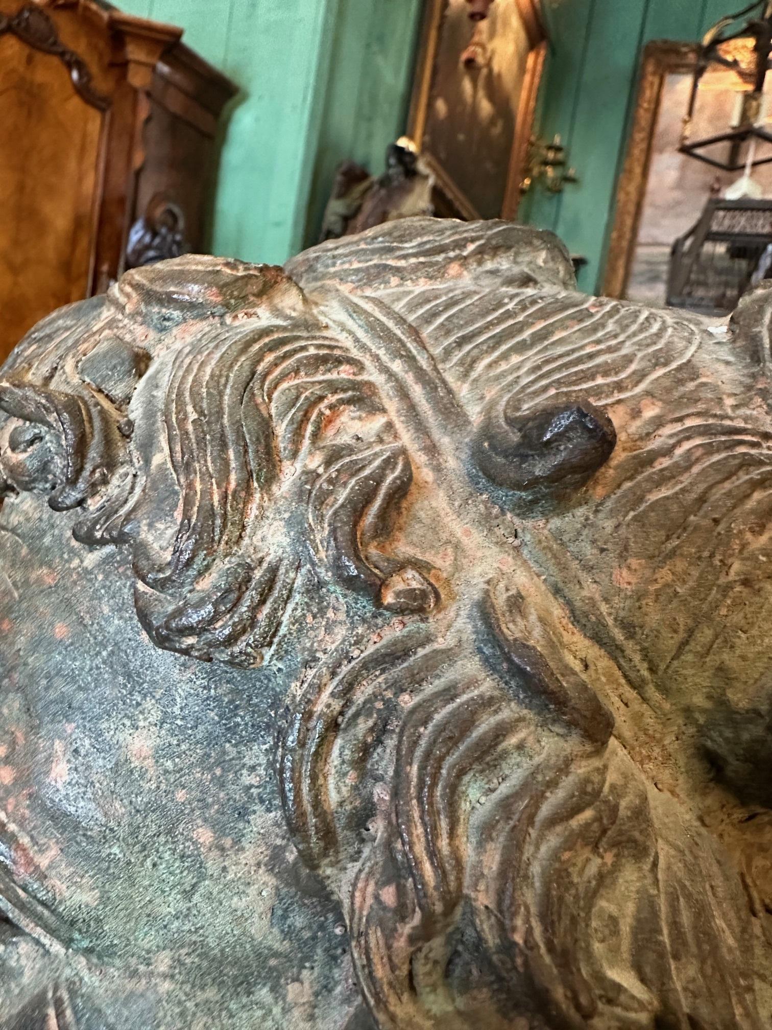 Busto Escultura Montado en Bronce sobre Base Bibelot Objeto Decorativo Pieza central en venta 5