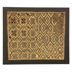 Mounted Shoowa Kuba Cloth Panel