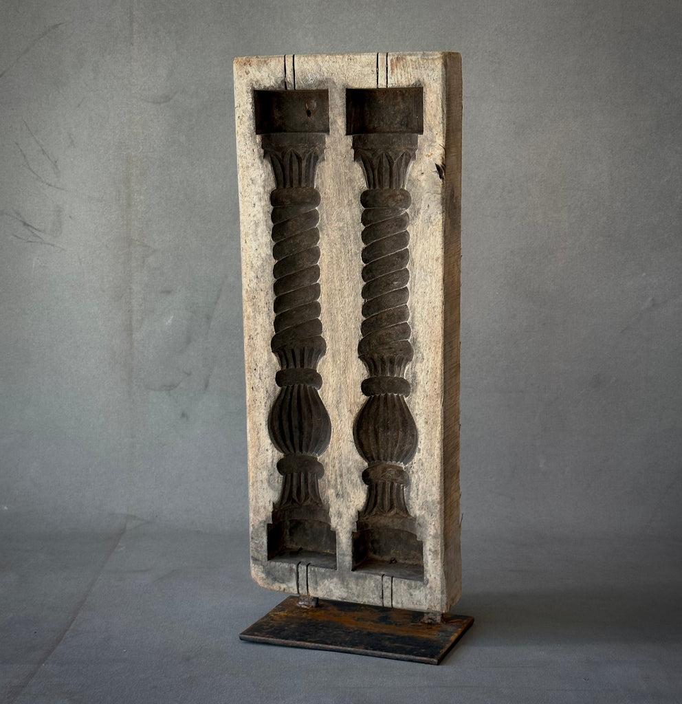 Mounted Wooden Balustrade Molds For Sale 7