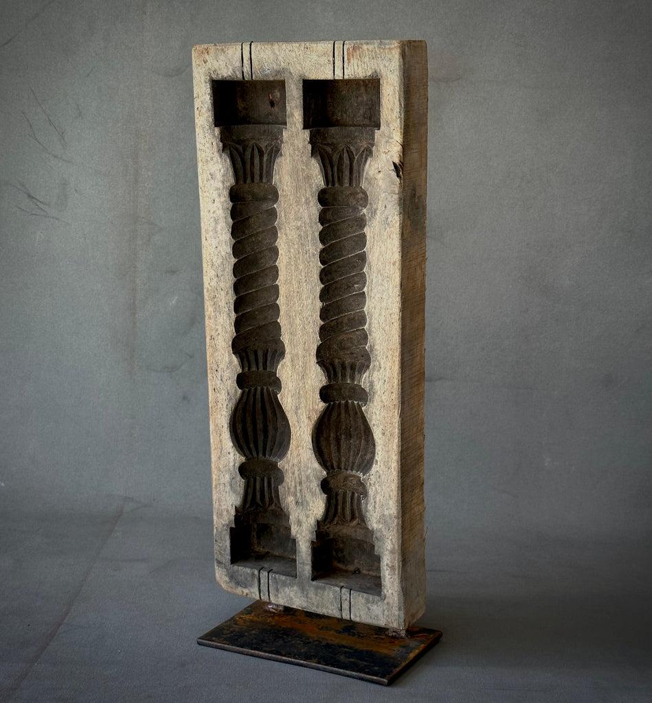Mounted Wooden Balustrade Molds For Sale 9