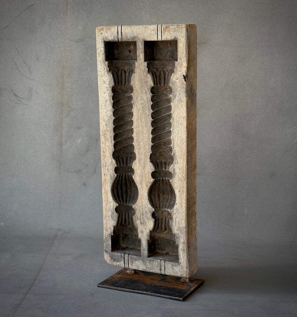 Mounted Wooden Balustrade Molds For Sale 13