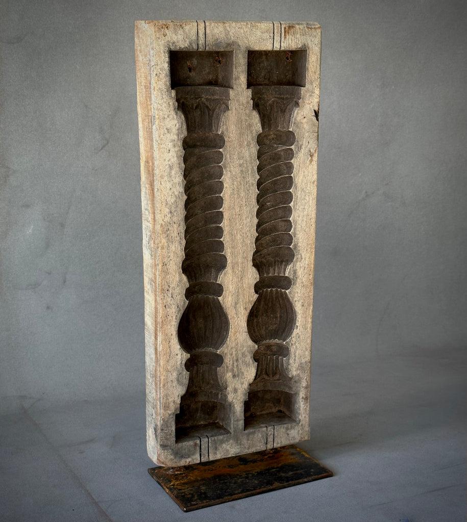 Mounted Wooden Balustrade Molds For Sale 4