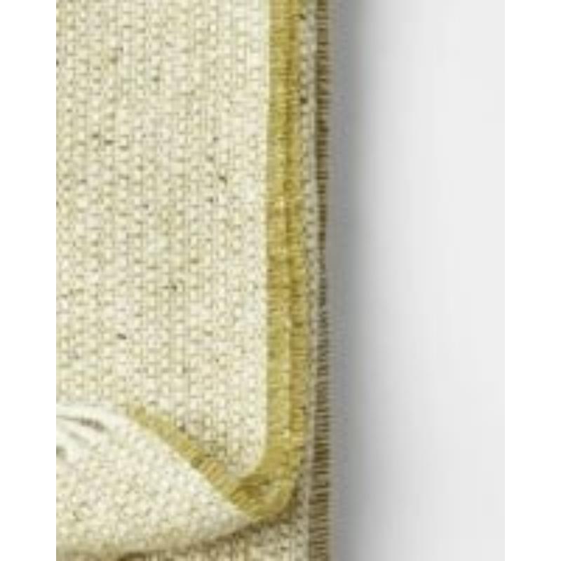 Mourne Textiles, Couverture en Tweed Emphasize - Vert/Naturel Excellent état - En vente à London, GB