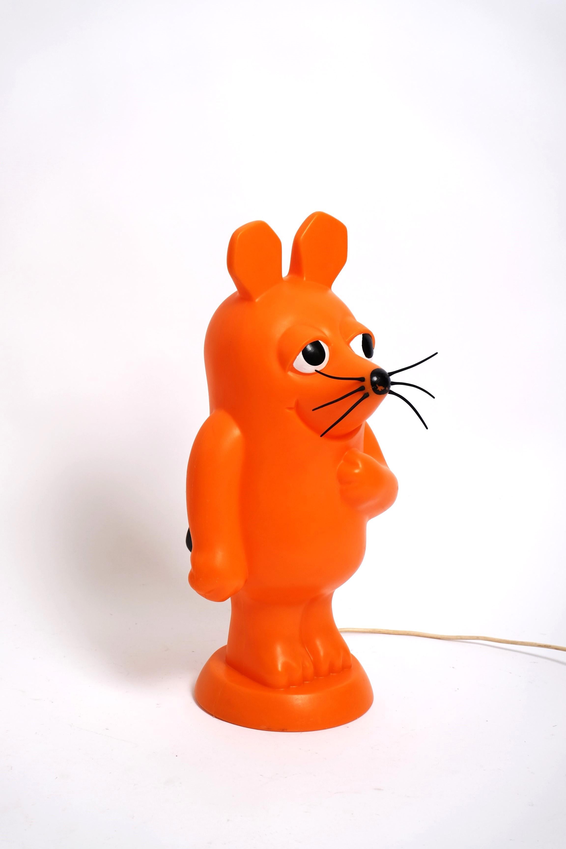 Iconic mouse lamp inspired by the children's show 