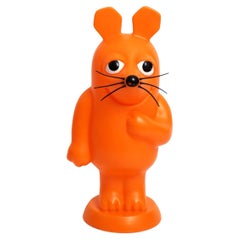 Orange Mouse Tisch / Stehlampe Space Age Kunststoff, Deutschland 1970er Jahre