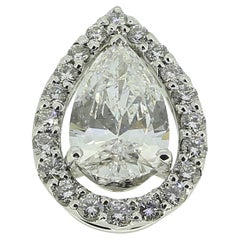 Moussaieff 2.0 Carat Pear Cut Diamond Pendant