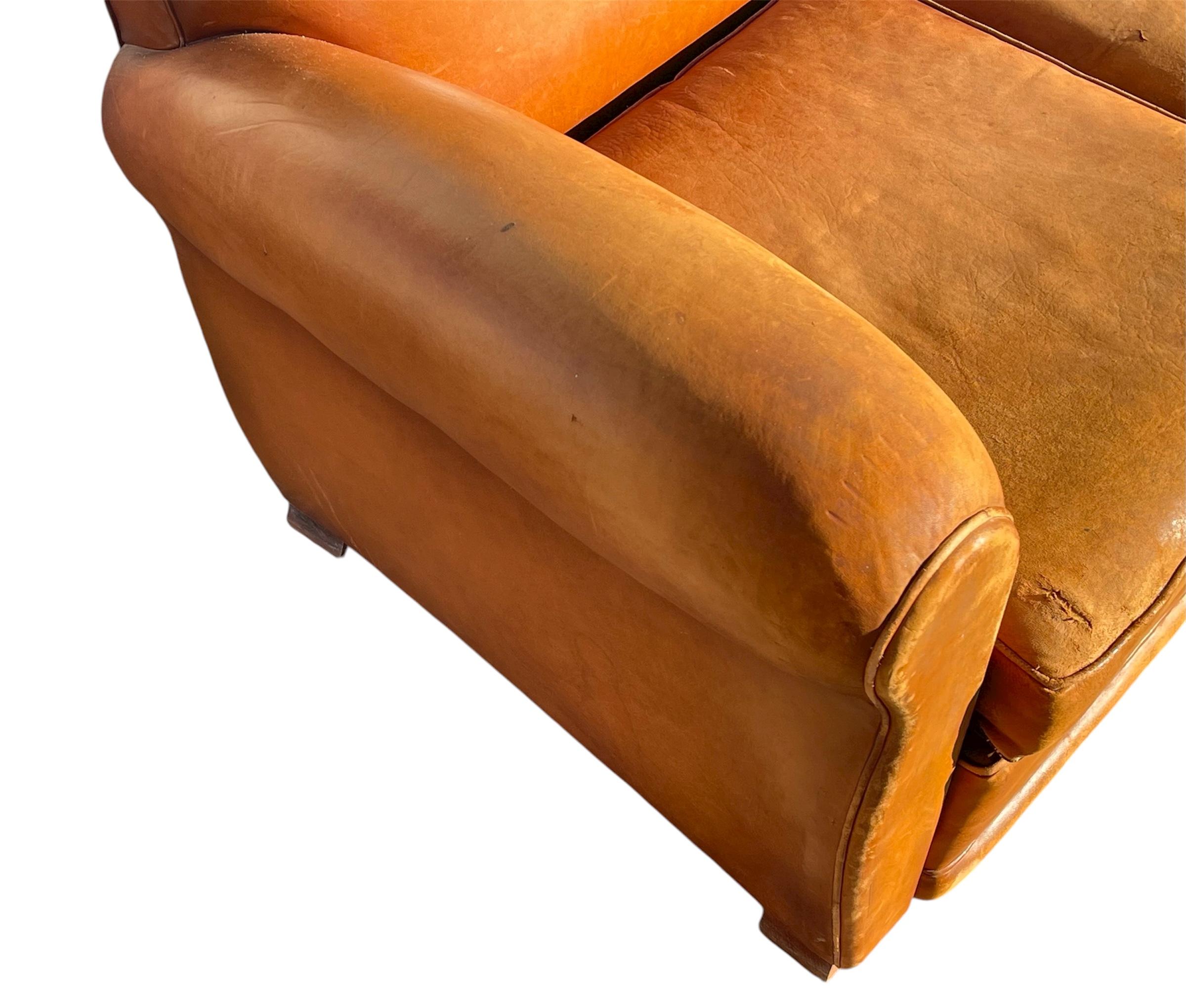 Divano Club a 3 posti Moustache in vendita 6