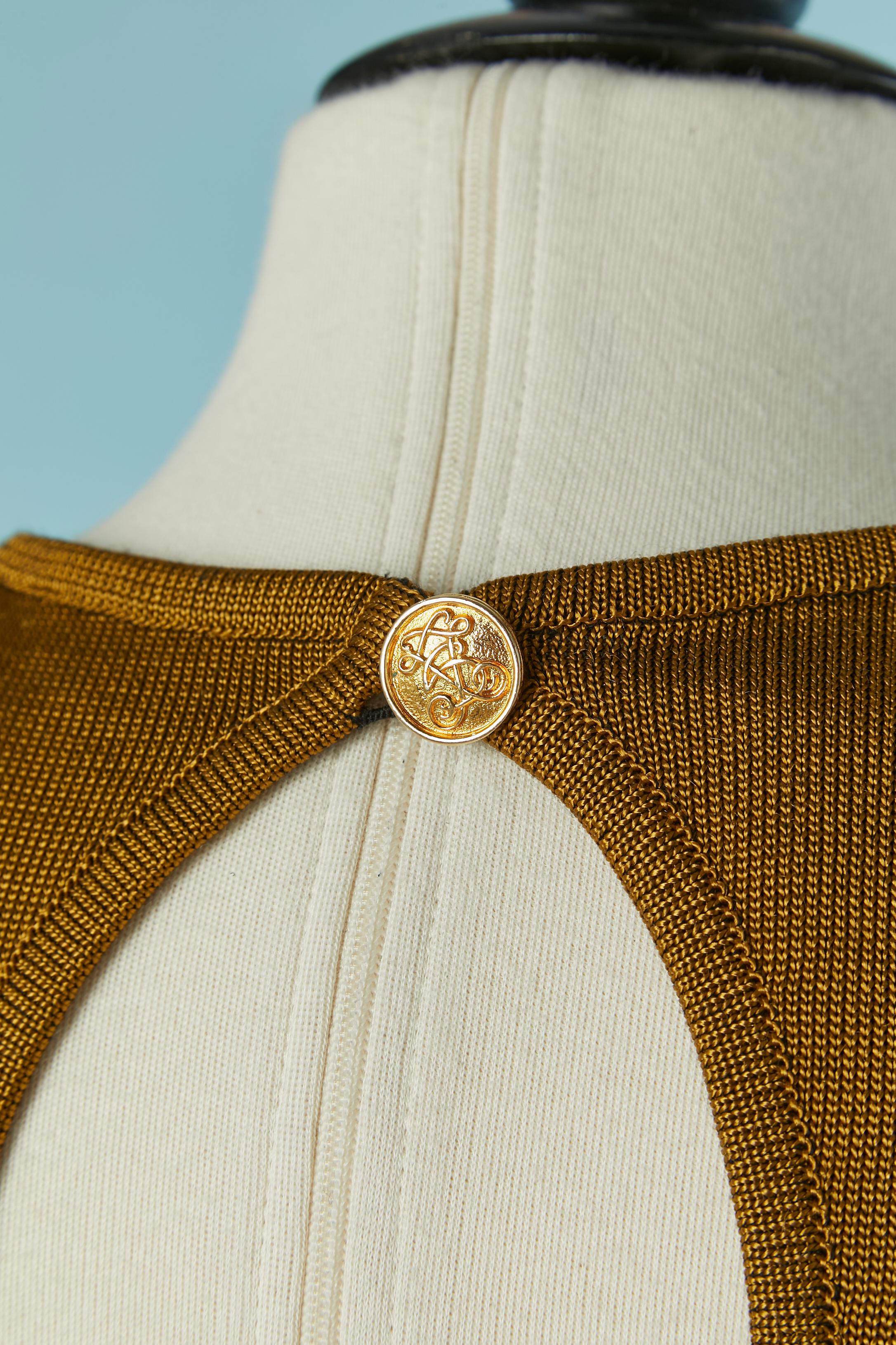 Donna Abito da cocktail in maglia Moutard Guy Laroche in vendita