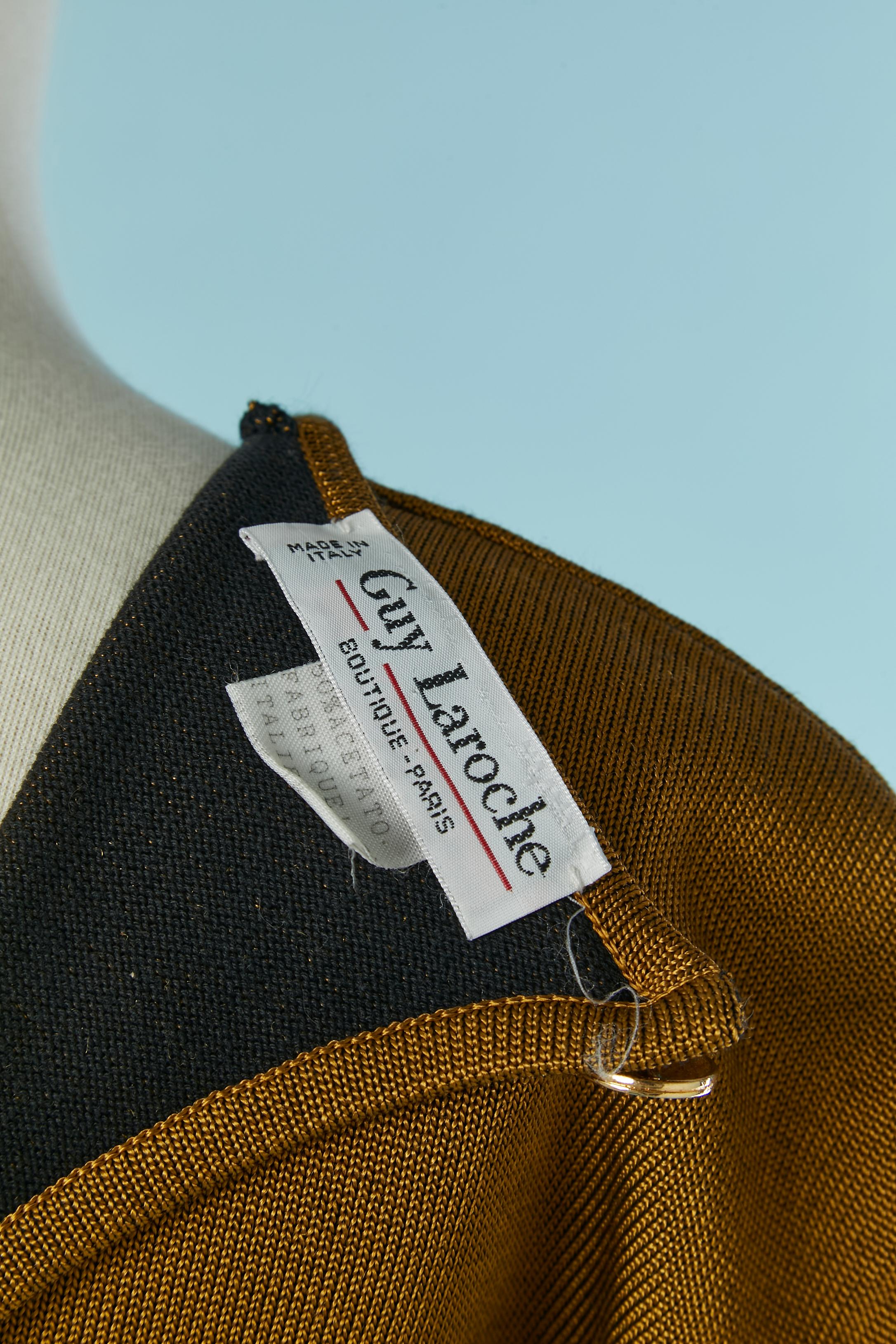 Abito da cocktail in maglia Moutard Guy Laroche in vendita 1