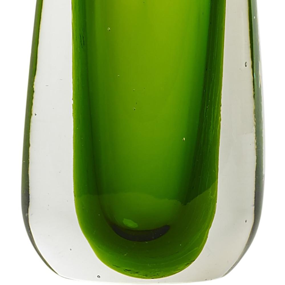 Lampes de table en verre de Murano soufflé à la bouche Sommerso, verre Cristallo et Verde en vente 4