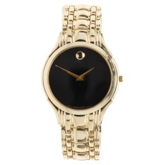 Used Movado 14 Karat Yellow Gold Museum
