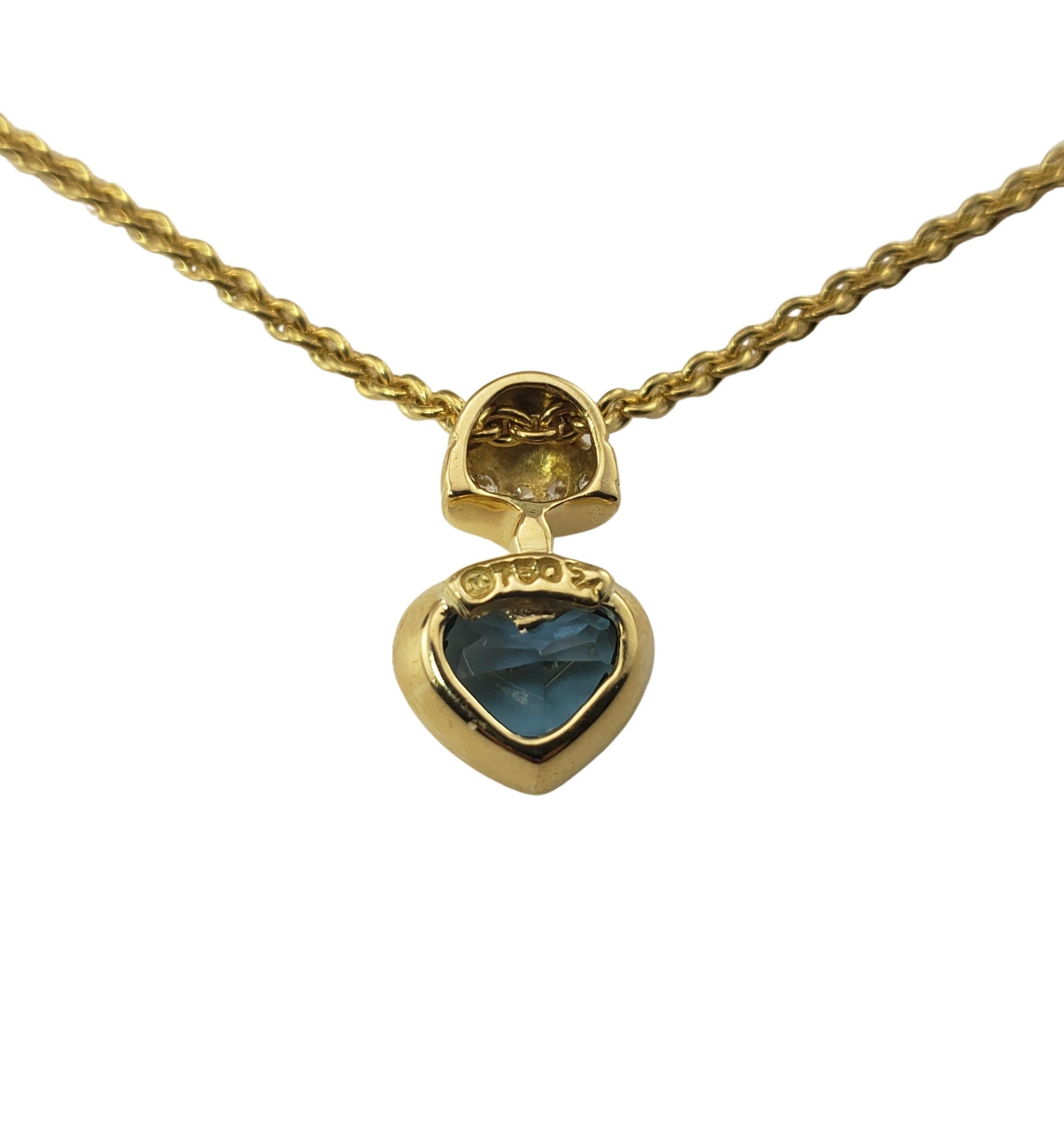 movado black heart necklace