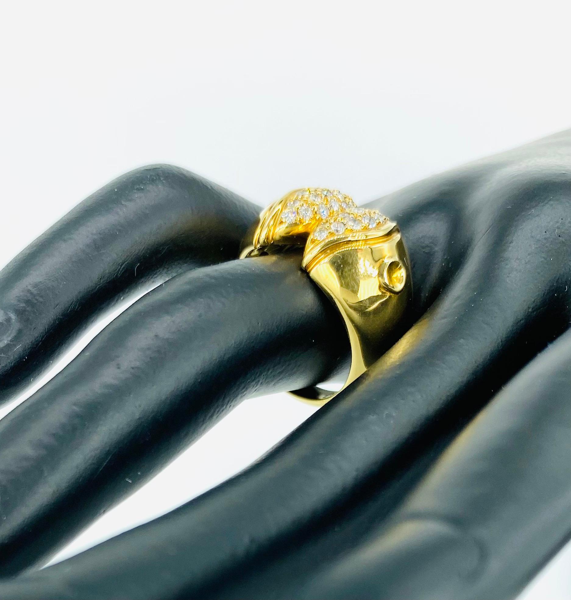 movado ring with diamonds