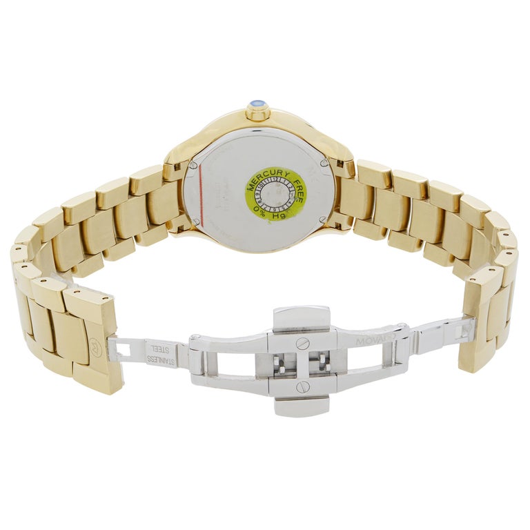 Movado Bellina Steel Yellow Gold PVD MOP Dial Quartz Ladies  display picture 1
