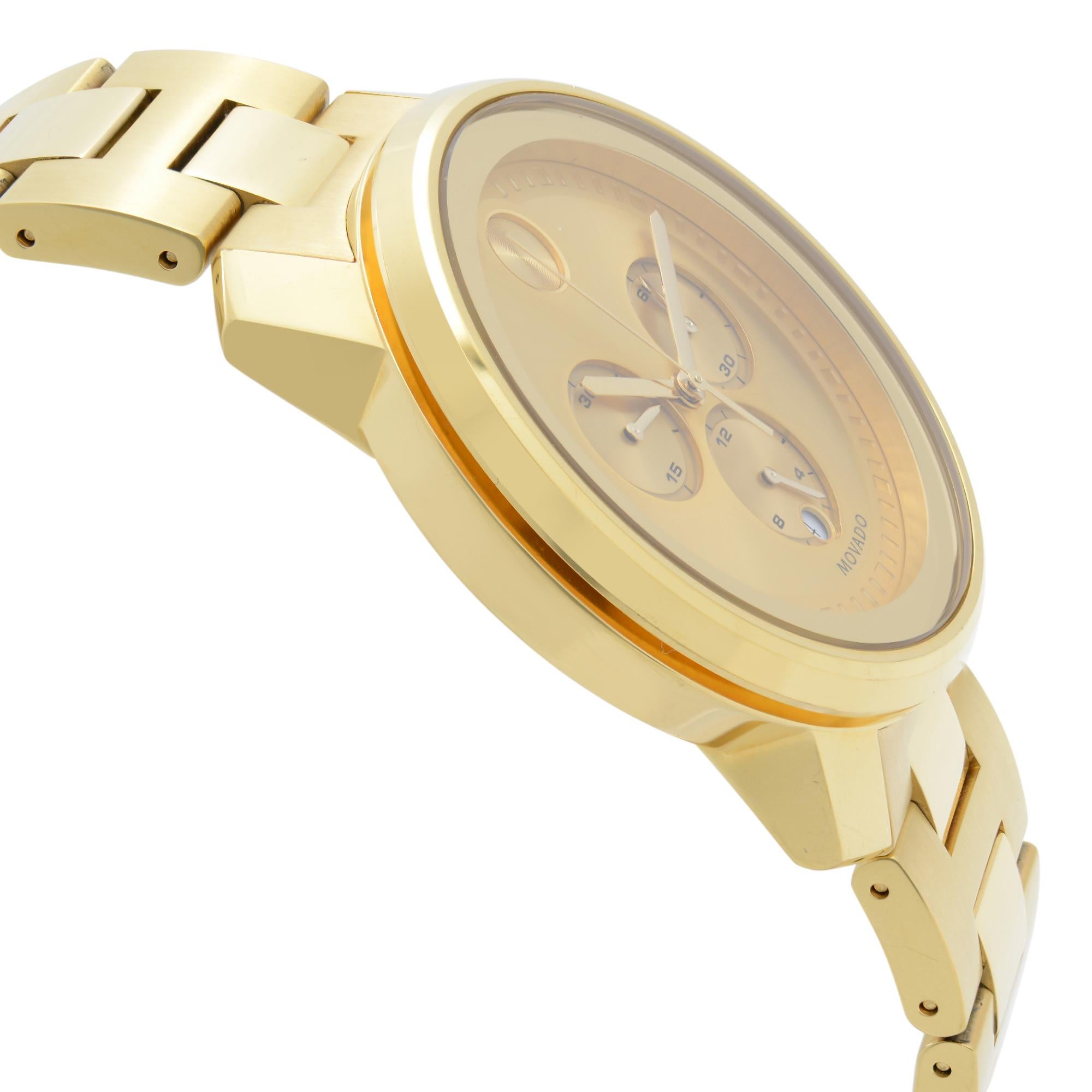 18k movado gold watch