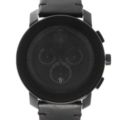Movado Bold Chronograph Ion-Plated Steel Black Dial Quartz Mens Watch 3600337