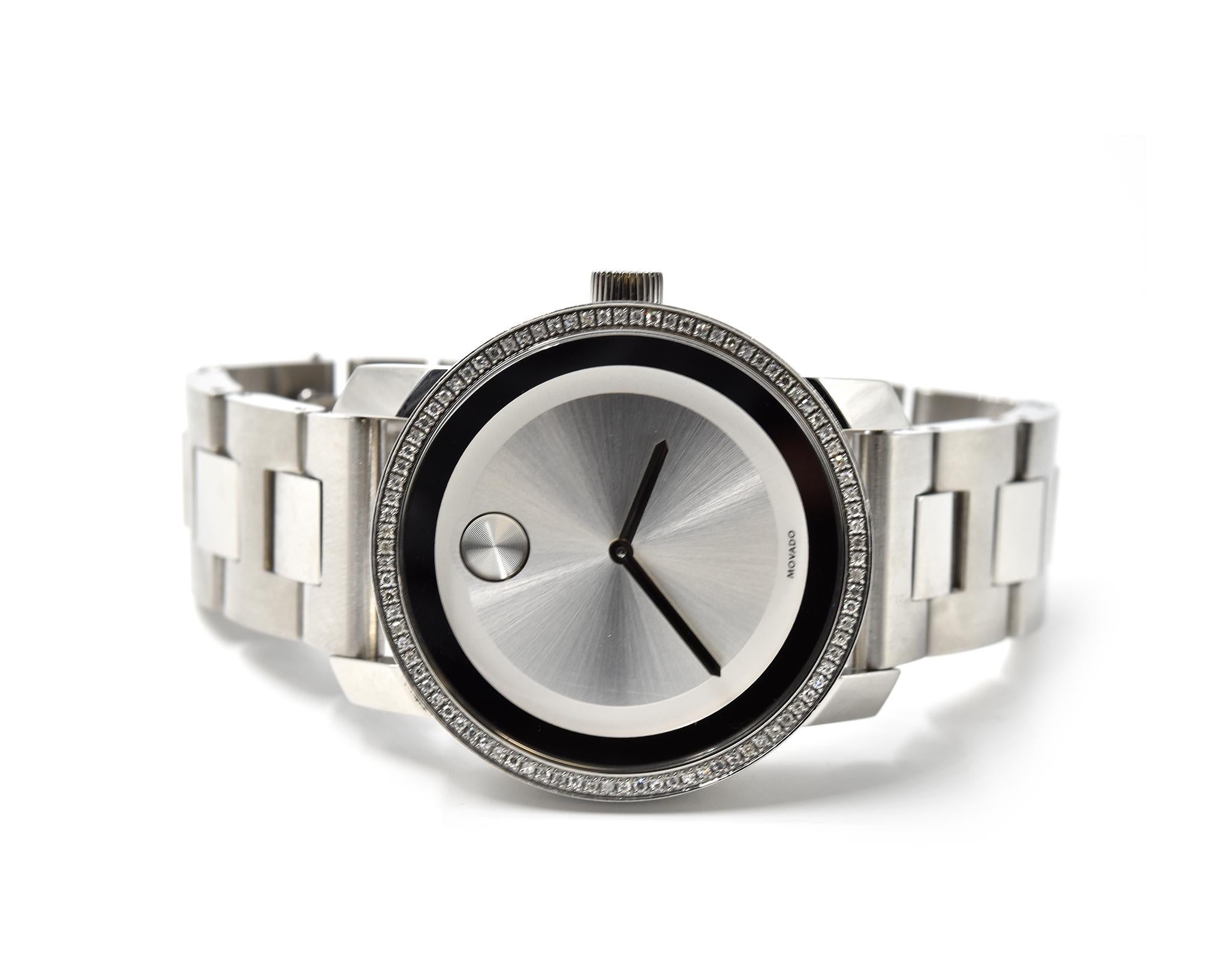 movado bold titanium