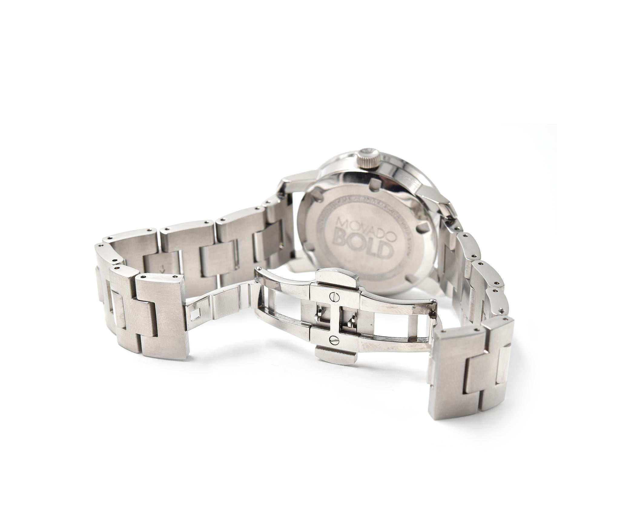 movado titanium watch
