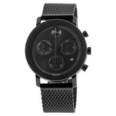 Used Movado Bold Evolution Chronograph 42mm Black Dial Men's Watch 3600760