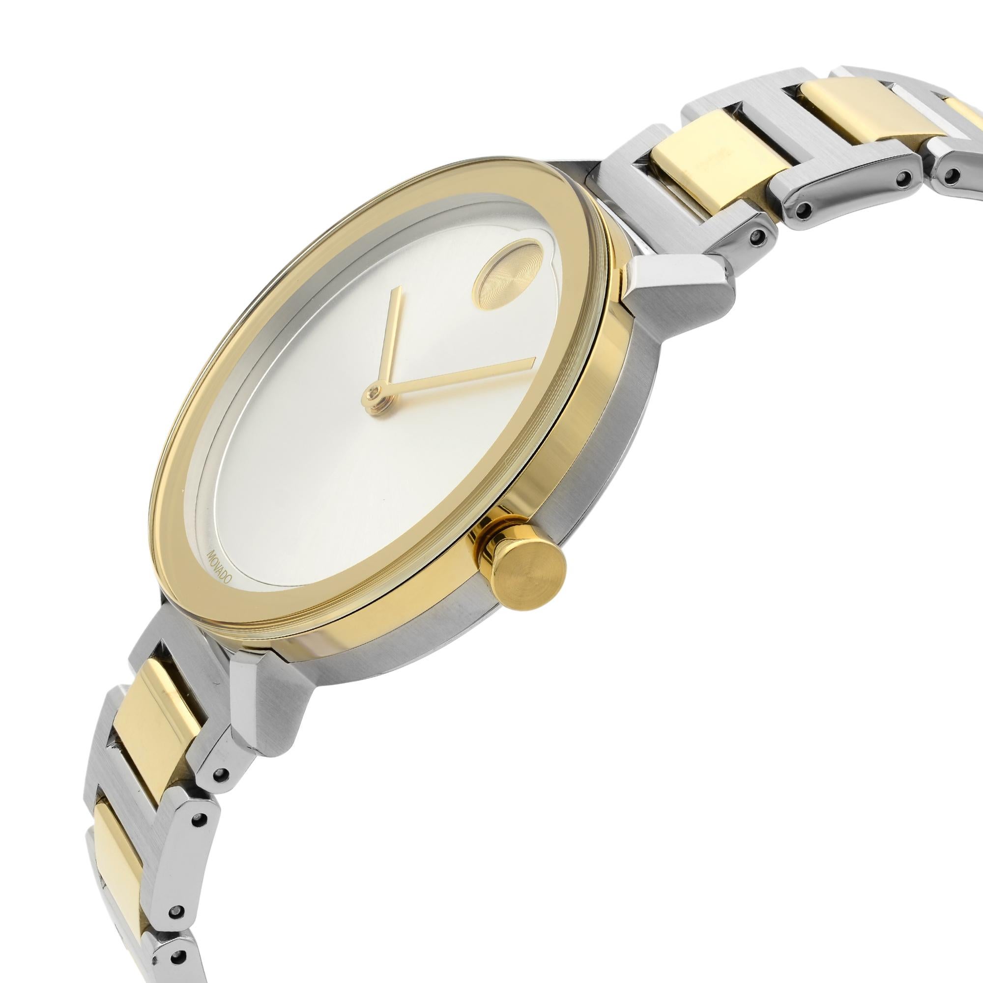 movado bold evolution women's watch 3600651