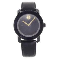 Movado Bold Stainless Steel Black Dial Quartz Men’s Watch 3600480