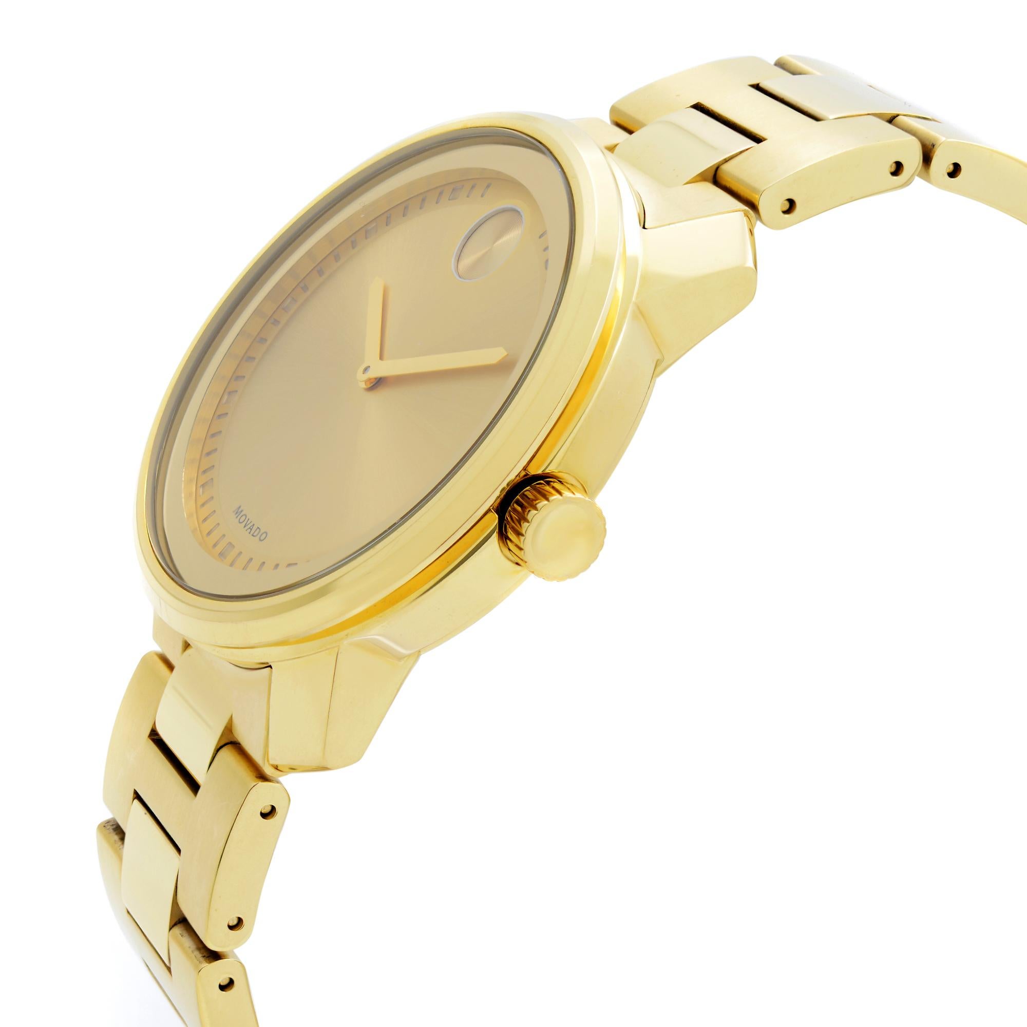 men's movado gold watch