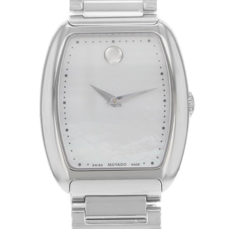 Movado Concerto White Mother Pearl Dial Steel Quartz Ladies  display picture 3