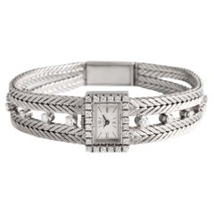 Movado Diamond 18K white gold wristwatch 