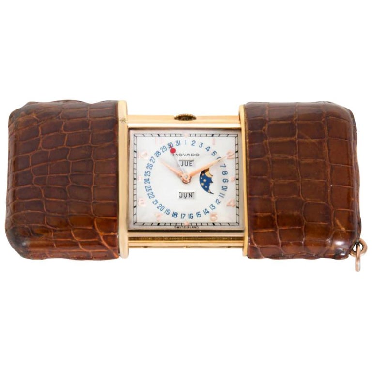 Movado Ermeto 1247, Silver Dial, Certified and Warranty