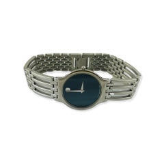 Movado Esperanza Stainless Steel Blue Museum Dial Watch 84.19.861/1.4