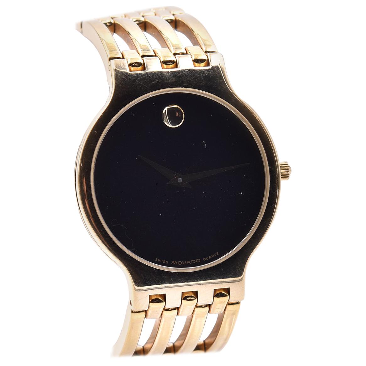 Movado Esperanza Yellow Gold PVD-Finished Stainless Steel Case