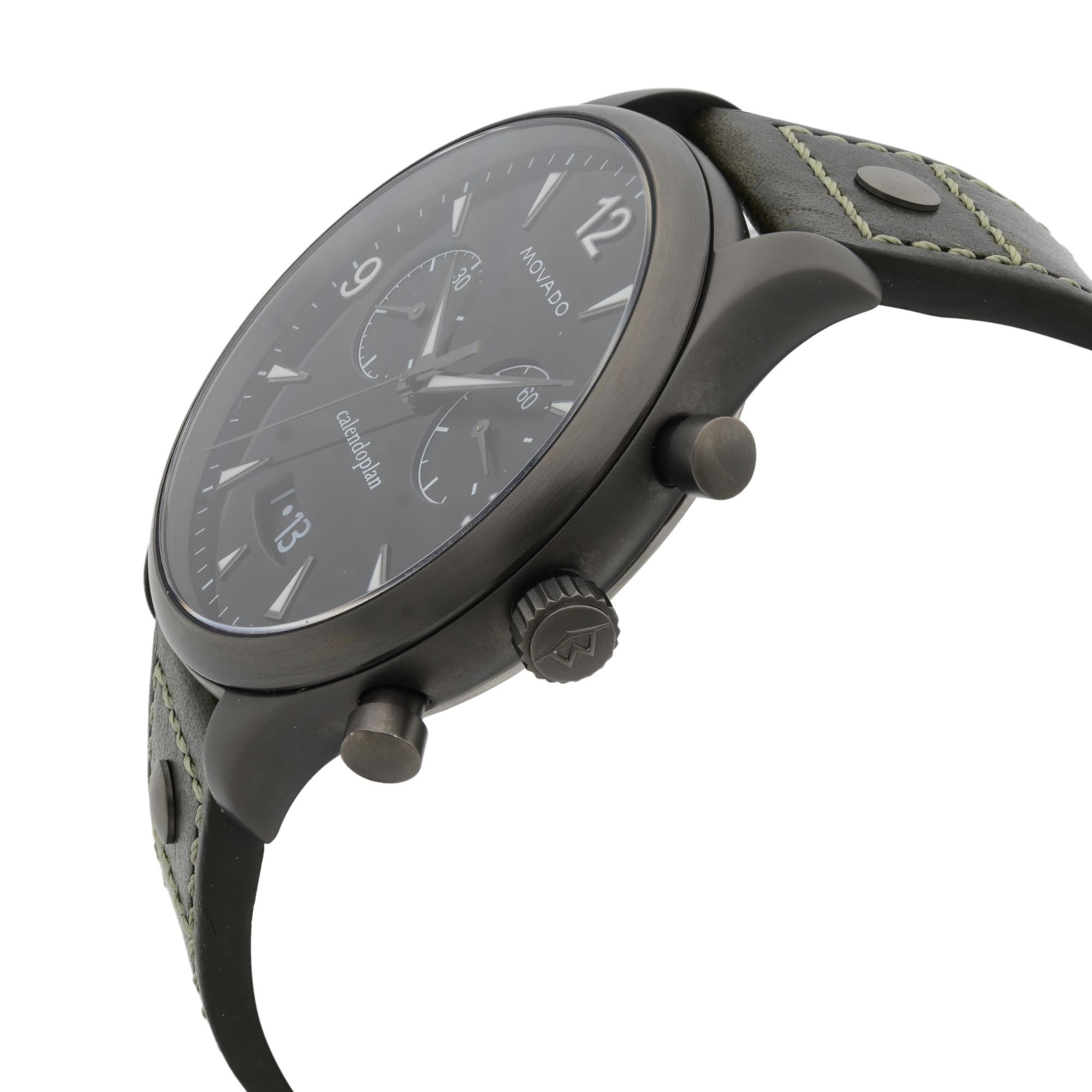 movado calendoplan green