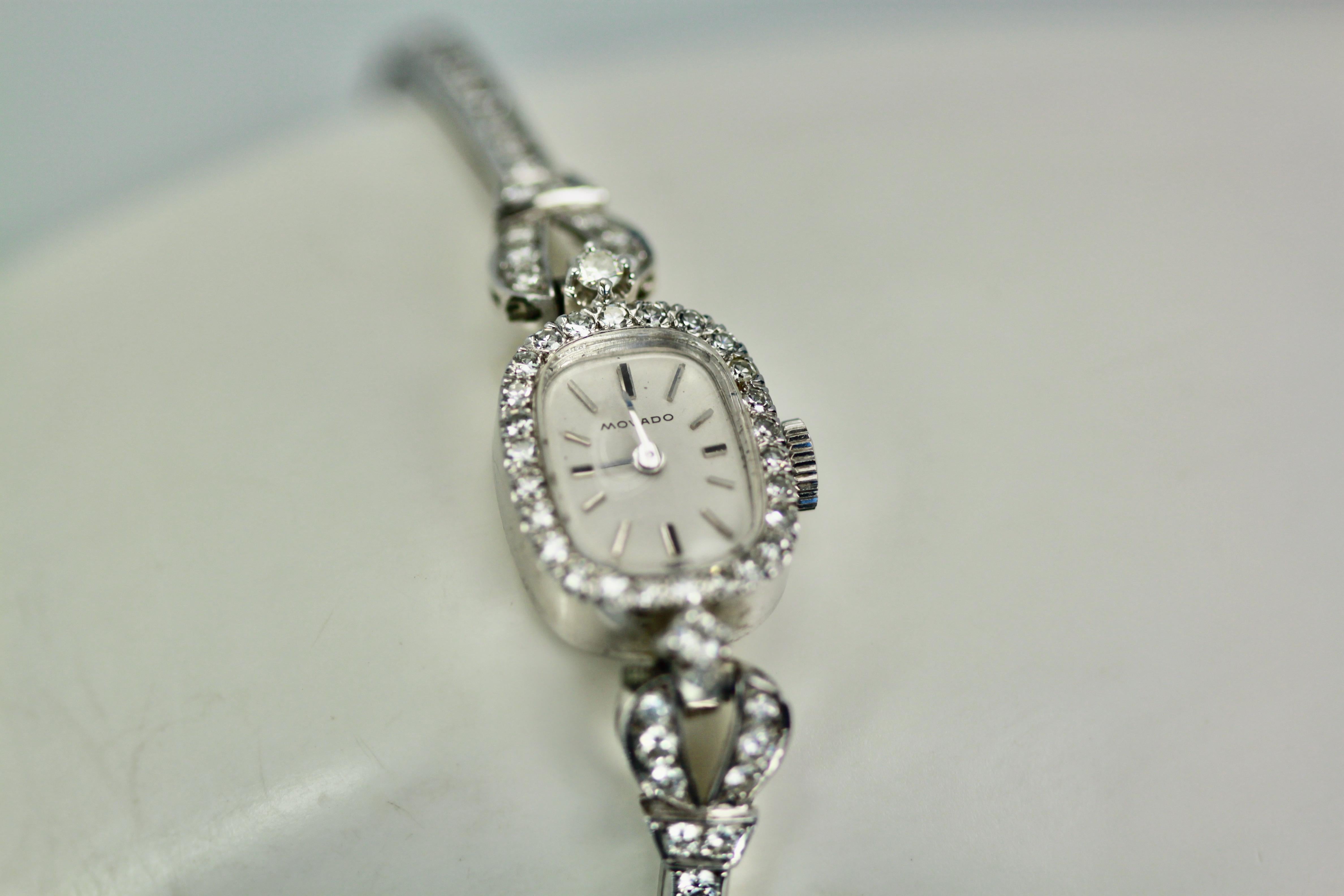 Movado Orologio da polso da donna con diamanti 14K 1