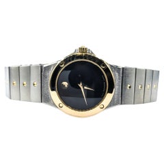 Used Movado Ladies Two Tone Classic Museum watch In Stainless Steel